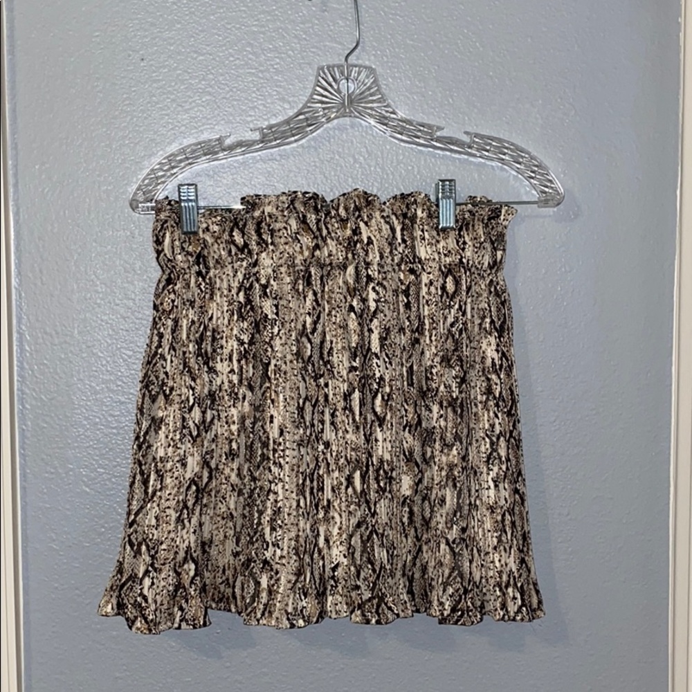 snake skin skirt